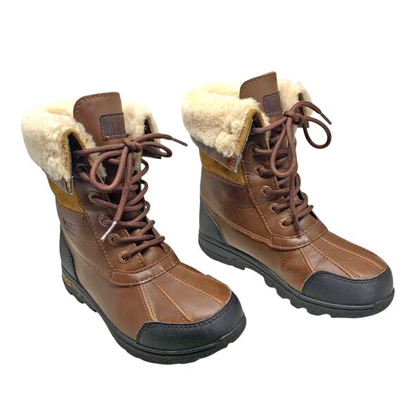 UGG Butte II CWR 109889OK Worchester Brown Waterproof Boots - Picture 8 of 11